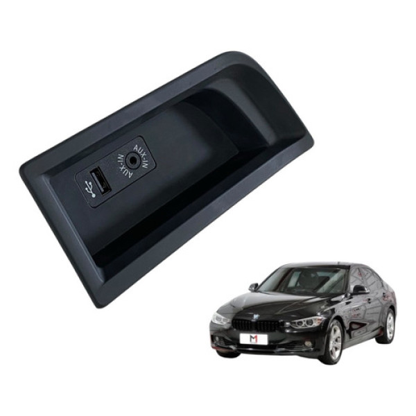 Moldura Tomada Usb/auxiliar Bmw 320i 2015 Cx409 Mw