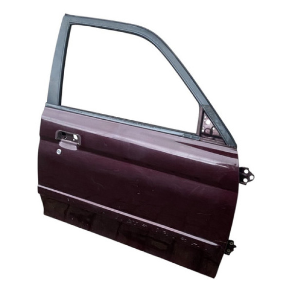Porta Dianteira Direita Mitsubishi L200 2004 2005 2006 Mw Dianteira Direita Bordô