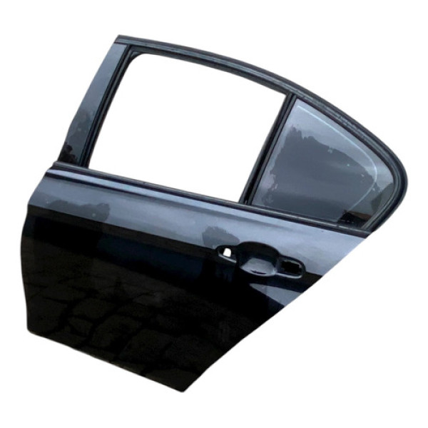 Porta Traseira Esquerda Bmw 320i 2013 2014 2015 2016 2017mw Traseira Direita Preta