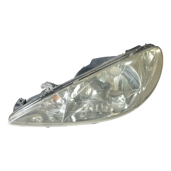Farol Dianteiro Esquerdo Peugeot 206 2008 C/detalhes Cxg21m Esquerdo/motorista