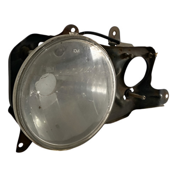 Farol Milha Lado Direito Mitsubishi L200 Sport 2005 Cx396 Mw Preto