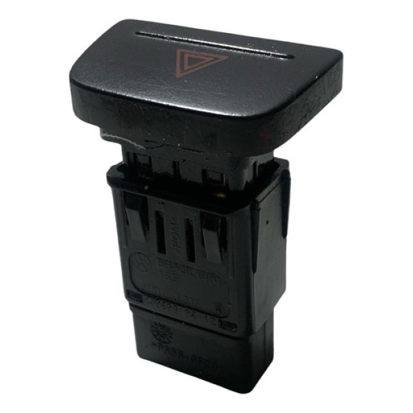 Botão  Pisca Alerta Gol, Saveiro, Voyage G5 09/12 Cx73m Preto