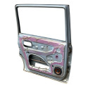 Porta Traseira Esquerda Chevrolet Zafira 2002/2010 Mw Traseira Esquerdo Prateado