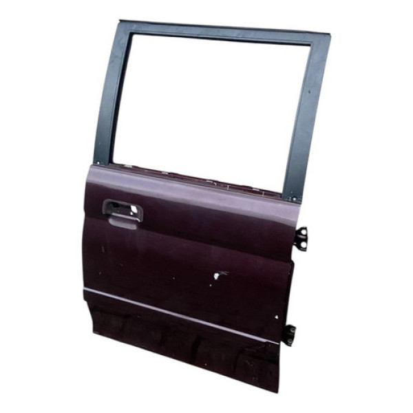 Porta Traseira Direita Mitsubishi L200 2004 2005 2006 Mw Traseira Direito Bordô