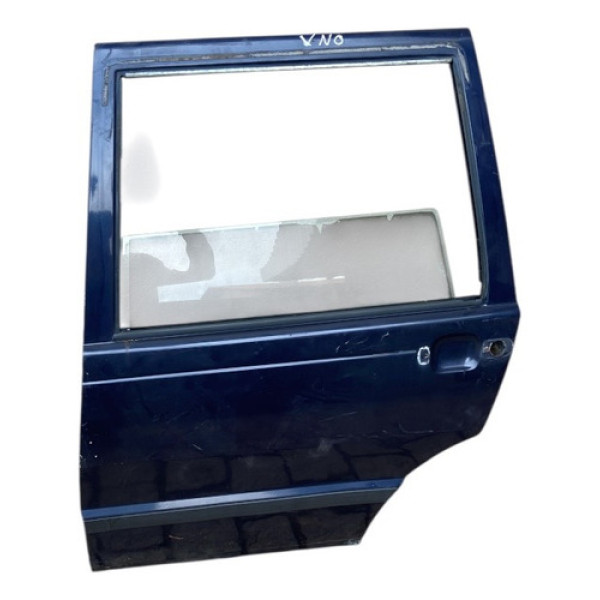 Porta Traseira Esquerda Fiat Uno 2000 2001 2002 2003 Mw Traseira Esquerdo Azul