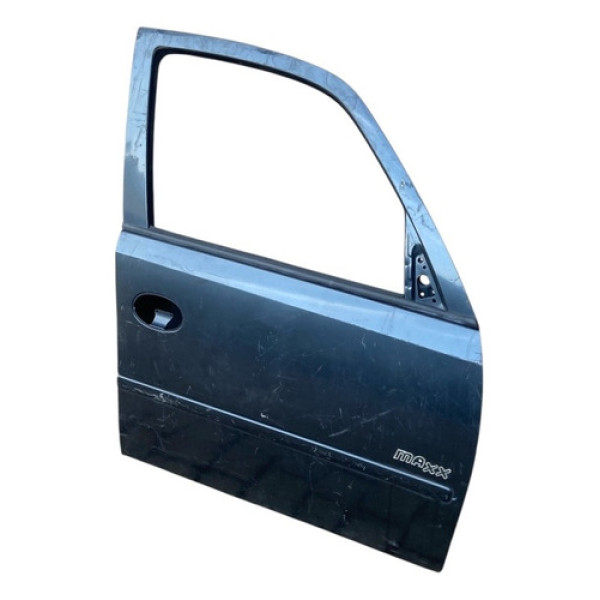 Porta Dianteira Direita Chevrolet Meriva 2002/2012 Mw Dianteira Direita Preta