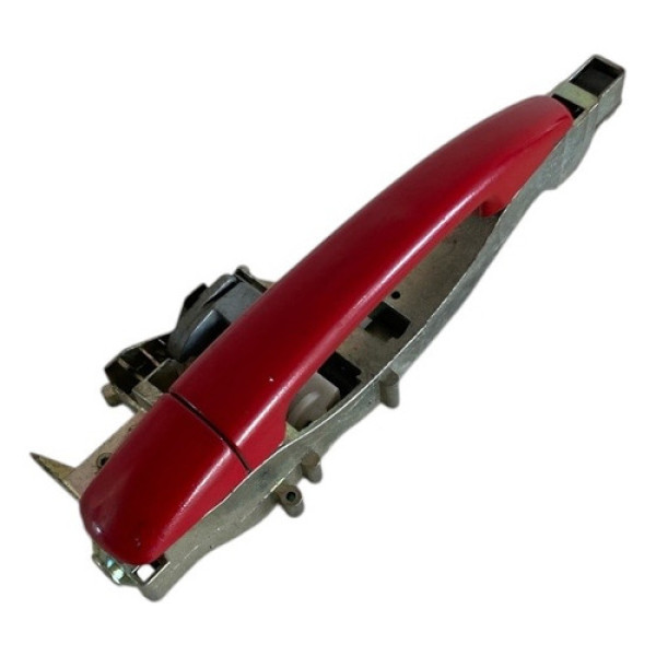 Maçaneta Ext Dianteira Direita Peugeot 208 2014/2016 Cx350mw Vermelho Dianteira