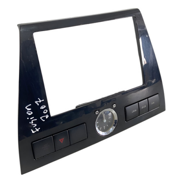 Moldura Central Painel Ford Fusion 2.3 2006/2009 Cx422 Mw Preto