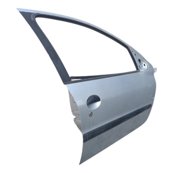 Porta Dianteira Direita Peugeot 207 Hoggar 2011 2012 Mw Dianteira Direito Prateado