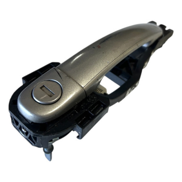 Maçaneta Externa Dianteira Esquerda Vw Crossfox 2011 Cx466m Cinza Dianteira