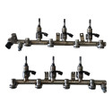 Par Flauta Bico Injetor Gm Captiva 3.0 V6 2011/2012 Cx493 Mw