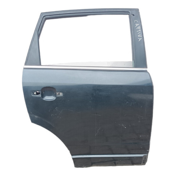 Porta Traseira Direita Chevrolet Captiva 2008 A 2016 D Traseira Direita Preta
