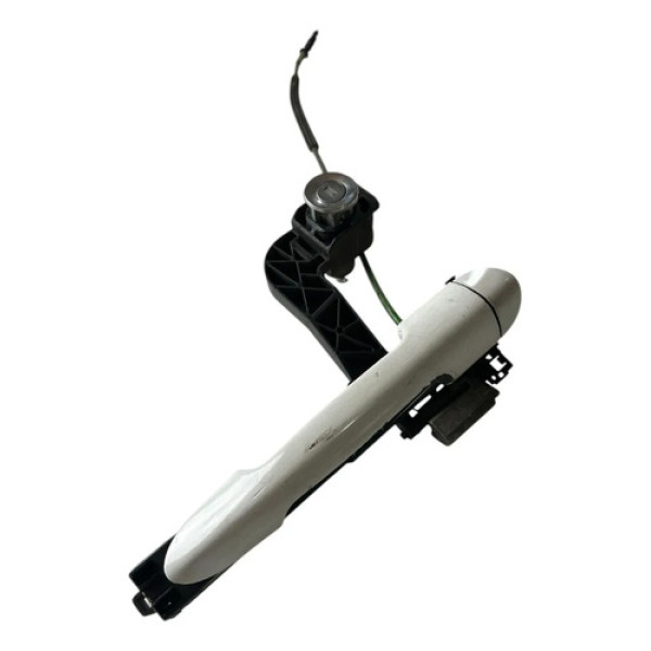Maçaneta Externa Dianteira Direita Fiat Stilo 2003/11 Cx525m Branco Dianteira