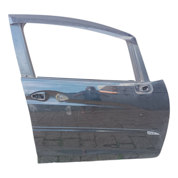 Porta Dianteira Direita Honda Fit 2015 Dianteira Direita Preta