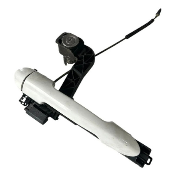 Maçaneta Externa Diant. Esquerda Fiat Stilo 2003/11 Cx526m Branco Dianteira