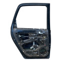 Porta Traseira Esquerda Chevrolet Meriva 2002/2012 Mw Traseira Esquerdo Preto