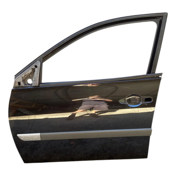 Porta Dianteira Esquerda Renault Megane 2009/2010 Mw Dianteira Esquerdo Preto