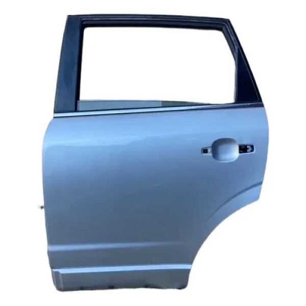 Porta Traseira Esquerda Captiva 2008 2009 A 2017 Traseira Esquerda Prateado