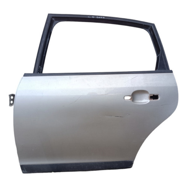 Porta Traseira Esquerda Citroen C4 Pallas 2008 2009 2010 D Traseira Esquerdo Prateado