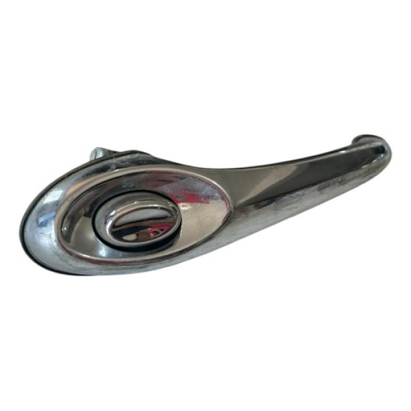 Maçaneta Externa Traseira Esquerda Pt Cruiser 2008 Cx535m Prateado Traseira