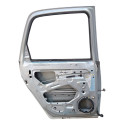Porta Traseira Esquerda Chevrolet Meriva 2003 A 2012 D Traseira Esquerdo Prateado