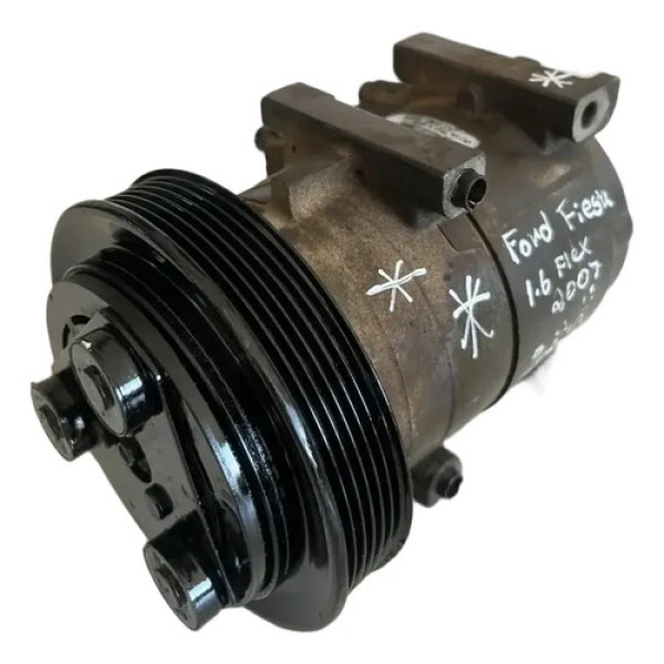 Compressor Ar Condicionado Ford Fiesta 1.6 2007 Flex M