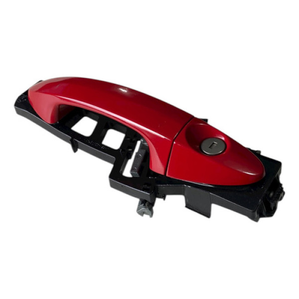Maçaneta Ext Dianteira Esquerda Ford Ecosport 2020 Cx440 Mw Vermelho Dianteira