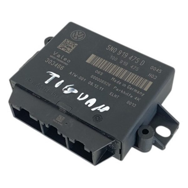 Módulo Sensor Estacionamento Vw Tiguan 2010 2011 Cx288 Mw Preto