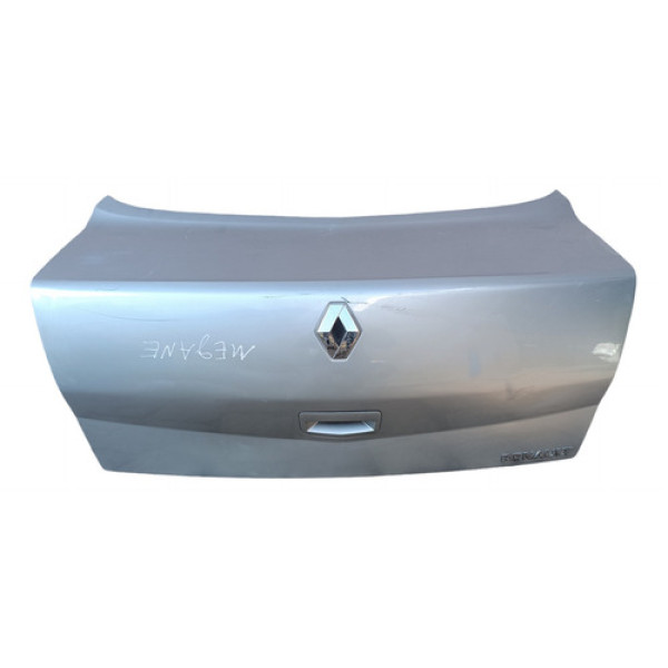Tampa Traseira Megane Sedan 2007 A 2012 D Prata