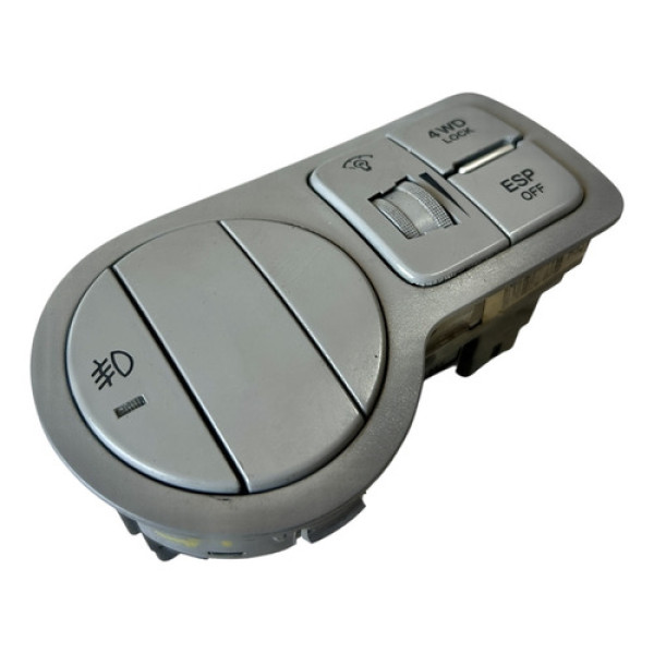 Botao Farol Milha Hyundai Veracruz 2009 2012 Cx502m Cinza