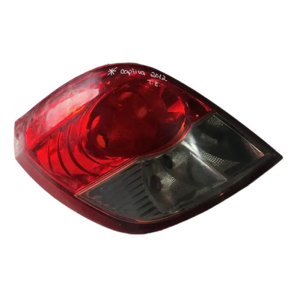 Lanterna Traseira Esquerda Chevrolet Captiva 2012 G9m Esquerdo/motorista Vermelho