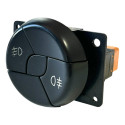 Botão Interruptor Farol Milha Jac J3 2011 A 2014 Cx462m Preto
