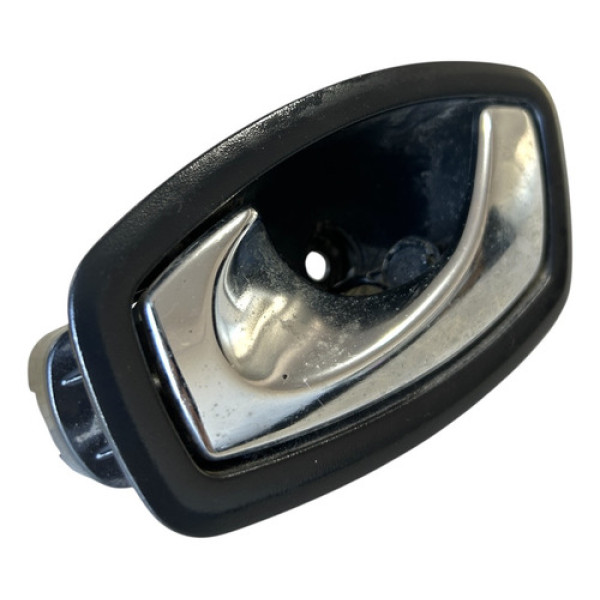 Maçaneta Interna Diant. Esquerda Renault Fluence 2011 Cx466m Preto Dianteira
