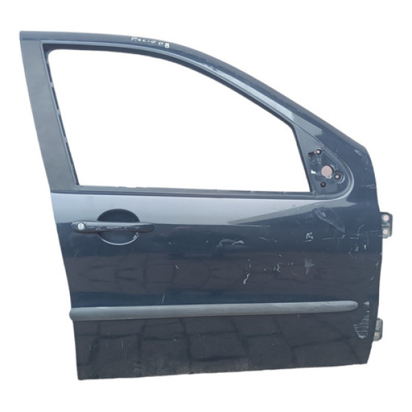 Porta Dianteira Direita Palio Sapão 2008 A 2015 D Dianteira Direita Azul