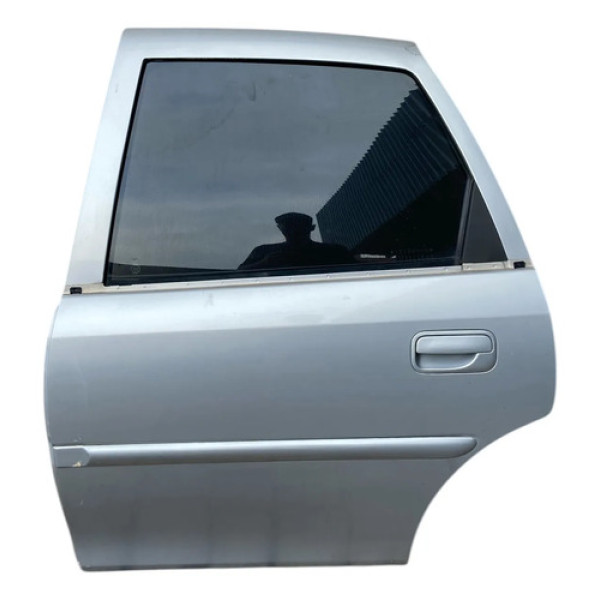 Porta Traseira Esquerda Chevrolet Vectra 1999/2000 Mw Traseira Esquerdo Prateado