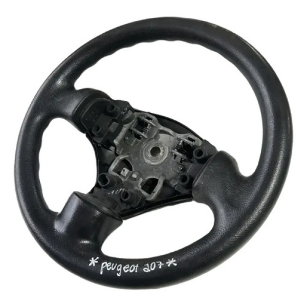 Volante Direção Peugeot 207 2012 M Preto