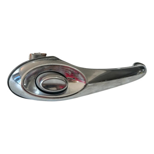Maçaneta Externa Dianteira Esquerda Pt Cruiser 2008 Cx535m Prateado Dianteira