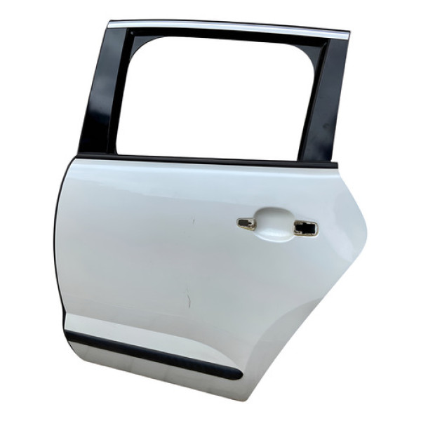 Porta Traseira Esquerda Peugeot 3008 2014/2015 Mw Traseira E Traseira Esquerdo Branco