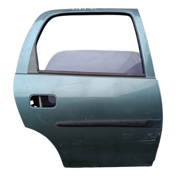 Porta Traseira Direita Corsa Hatch 96 A 2002 Traseira Direita Verde