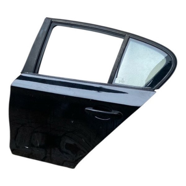 Porta Traseira Esquerda Bmw 118i 2010 2011 2012 Mw Traseira Esquerdo Preto