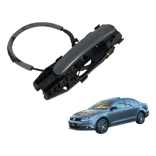 Maçaneta Ext Dianteira Direita Vw Jetta 2011/2014 Cx411 Mw Cinza-escuro Dianteira