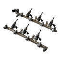 Par Flauta Bico Injetor Gm Captiva 3.0 V6 2011/2012 Cx493 Mw
