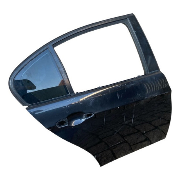 Porta Traseira Direita Bmw 320i 2008 2009 2010 2011 2012 Mw Traseira Direito Preto