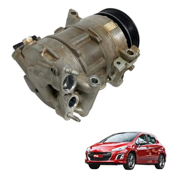 Compresssor Ar Cond Peugeot 308 1.6 Thp Flex 2015/2016 Mw