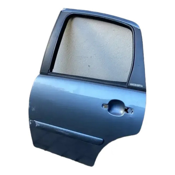 Porta Traseira Esquerda Citroen C3 2003 2004 A 2012 Traseira Esquerda Cinza