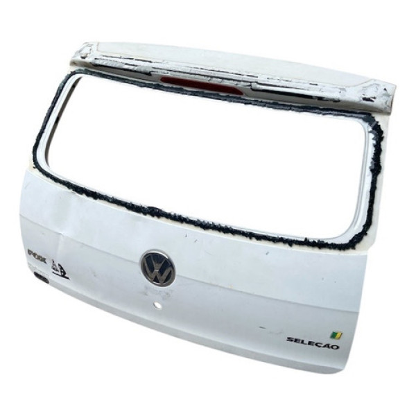 Tampa Traseira Volkswagen Fox 2012 2013 2014 C/detalhes Mw Branco