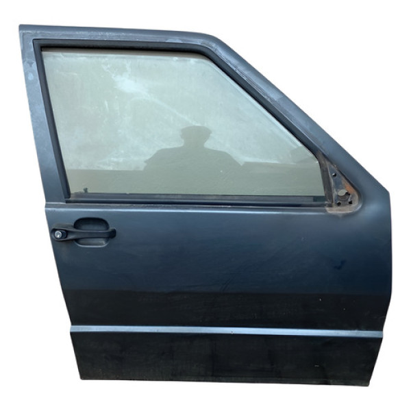Porta Dianteira Direita Fiat Uno 2005 2006 Mw Dianteira Direita Cinza