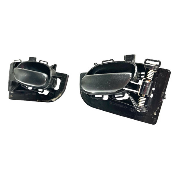 Par Maçaneta Interna Dianteira Peugeot 206 2006 2012 Cx141m Dianteira