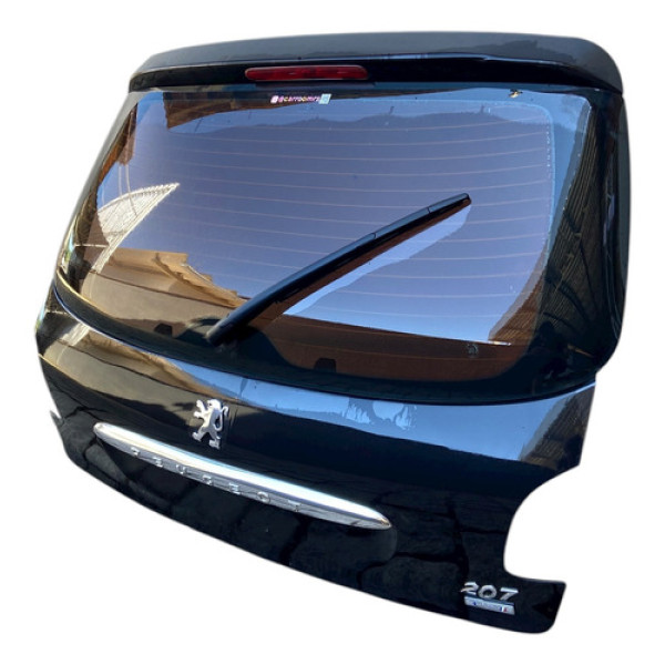 Tampa Traseira Peugeot 207 Hatch 2010 2011 2012 Mw Preto