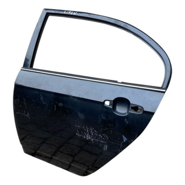 Porta Traseira Esquerda Lifan 620 2010 2011 2012 Mw Traseira Esquerdo Preto